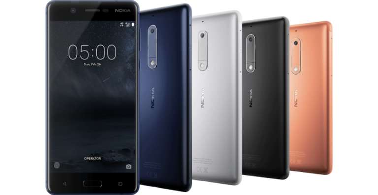 Nokia 5 Dual-Sim für 159,20€ @ NBB - 5,2" Android 7.1.1 (Update auf Android 8.0 "Oreo" bestätigt), Octa-Core, 13MP, 3000mAh