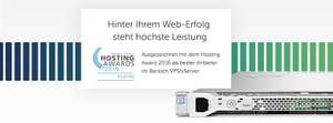 Webserver Starter-Promo für 0,99 Euro / Aktionstarif