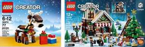 LEGO® Set Spielzeugladen (10249) + Rentier (30474), »LEGO® Creator«