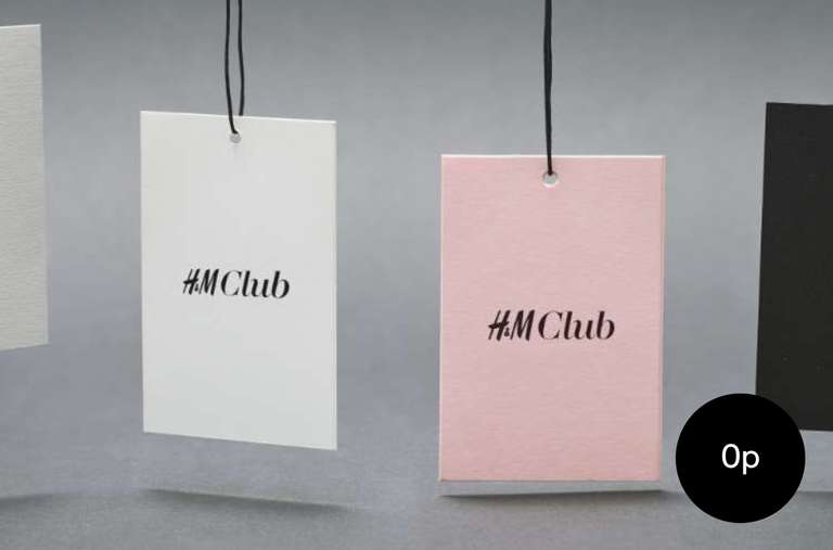 H&M kostenloser Versand für Clubmitglieder
