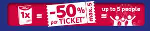 50% Rabatt Merlin Attraktion Tickets (z.B. Sealife, Madame Tussauds, London Eye)