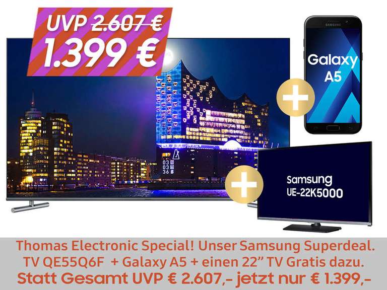 Samsung QE55Q6F QLED FLAT UHD TV