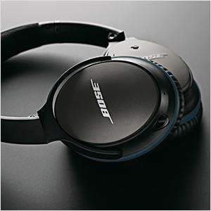 BOSE QuietComfort 25, Over-ear Kopfhörer, geschlossen, kabelgebunden (Schwarz/Blau) für 169€ versandkostenfrei (Saturn)
