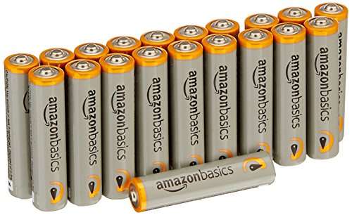 [Amazon-SparAbo] AmazonBasics AAA Batterien (20 Stk.) für 5,31€
