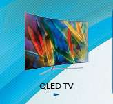 Samsung QE-55Q7F, QLED-Fernseher, 55 Zoll, 100Hz, Twin-Tuner + HD+ TVkey (Wert: 79€)
