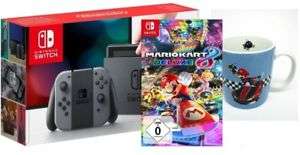 15% bei eBay.nl 299,65€ Nintendo Switch Neon-Rot/Neon-Blau + Mario Kart 8 Deluxe +Tasse ,weitere Bundle z.B. Zelda, Mario Odyssey, usw.