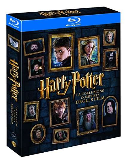 Harry Potter Komplettset Blu Ray deutscher Ton Amazon.it 8 Disks