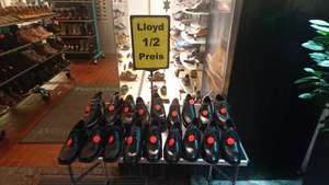[Lokal Gießen] 50% Rabatt auf Schuhe von Lloyds @ Schuhgeschäft Henkel