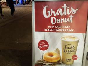 Backwerk Bundesweit: Donut gratis bei jedem großen Heißgetränk!