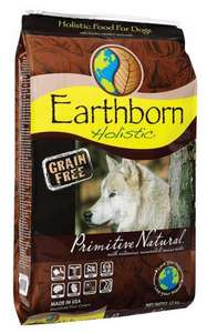2,5 kg Hundefutter Earthborn  50% günstiger und 5 € Gutschein!