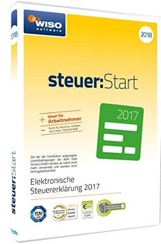 WISO steuer:Start 2018 (für Steuerjahr 2017 / PC)