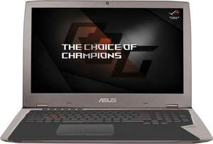 Asus Laptop mit i7-7820HK, 512 GB SSD, 32 GB RAM, GTX 1080, 120 Hz