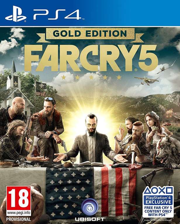[PS4] Far Cry 5 Gold Edition (inkl. Far Cry 3)