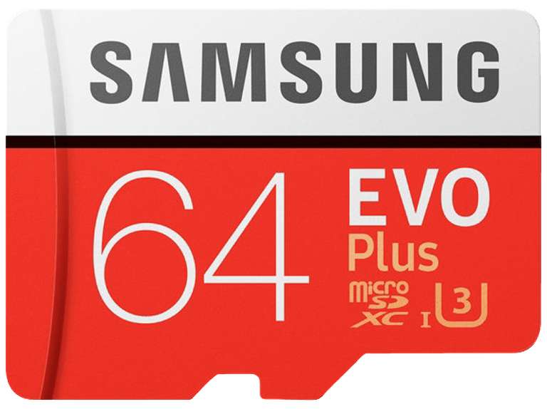 [Mediamarkt] Samsung Evo Plus 64 GB microSDXC Speicherkarte (100 MB/s, Class 10, UHS-I, U3) für 20,-€