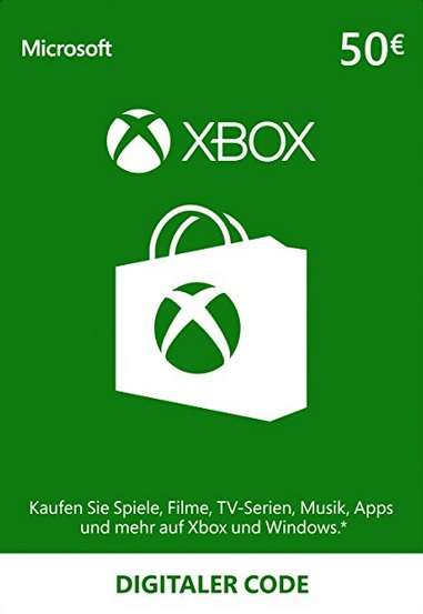 50€ Xbox Live Guthaben für 38,30€, 75€ Xbox Live Guthaben für 57,47€ & 30€ Xbox Live Guthaben für 22,99€ (Nokeys)