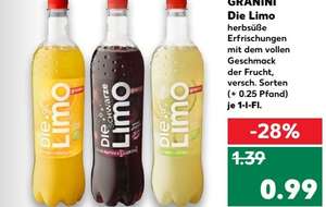 Kaufland Granini Die Limo 1Liter nur 0,59€ [Ab heute]