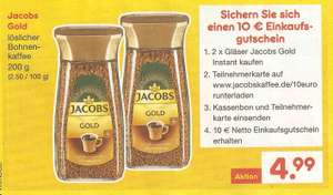 [Netto MD] 2 x Jacobs Gold Instant kaufen und 10 EUR Gutschein für Netto ohne Hund erhalten