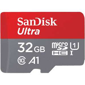 Sandisk Ultra A1 microSDHC 32GB für 6€ (eBay.pl)