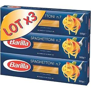 [Grenzgänger FR] Barilla Spaghettoni, Coquillettes oder Penne 3x500g=1,5kg für 1,04 € bei E. Leclerc - 0,35 € pro 500g