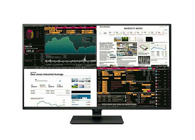Monitor PC 43" LG 43UD79-B - IPS 4K UHD (3840 x 2160), Action Sync, Screen Split, 4×HDMI, USB-C, Harman Kardon Soundsystem (Amazon.it)