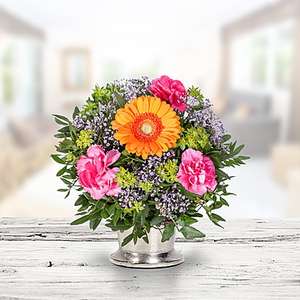 Gratis Glasvase beim Kauf von ausgewählten Blumensträußen bei Lidl.de
