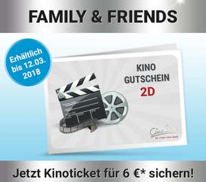 [Cinestar Card] Family & Friends Kinotickets