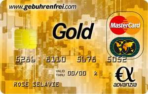 MasterCard Gold 100% gebührenfrei + 25€ Startguthaben