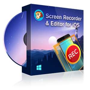 DVDFab Screen Recorder & Editor for iOS (Windows Version) 1 Jahres Lizenz