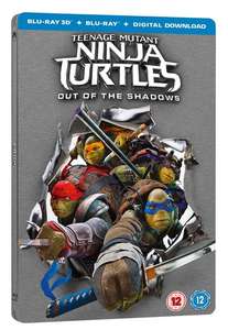 Teenage Mutant Ninja Turtles: Out of the shadows Steelbook (3D+Blu-Ray+Digital copy) für 5,07€ [zoom.co.uk]