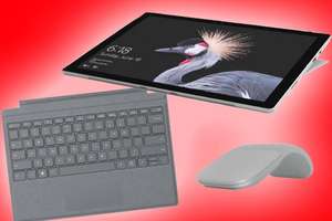 [LOKAL MM Leipzig - Höfe am Brühl] Microsoft Surface Pro 12.3“ m3-7Y30 128GB + Signature Type Tastatur + Arc Maus