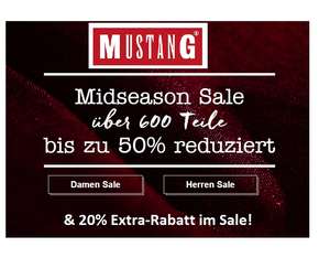 Mustang Jeans: Jetzt 20% Extra-Rabatt im Sale!!!