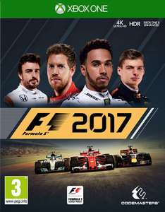 F1 2017 (Xbox One & PS4) für je 21,55€ (ShopTo)