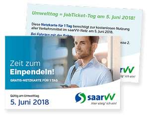 [HEUTE] SaarVV-Ticket für ganz Saarland KOSTENLOS am Weltumwelttag (05.06.2018)