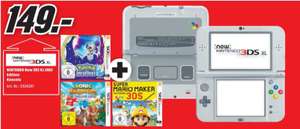 [Regional Mediamarkt Mülheim ab 13.06] Nintendo New 3DS XL SNES Edition + Pokémon: Mond (3DS) + Sonic Boom: Der Zerbrochene Kristall (3DS) +  Super Mario Maker 3DS für 149,-€