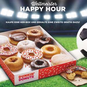 Dunkin' Donuts - Fan-Special - zweite 6er-Box Donuts aufs Haus!