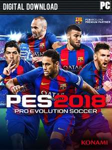 Pro Evolution Soccer (PES) 2018 - Standard Edition PC @ .Cdkeys.