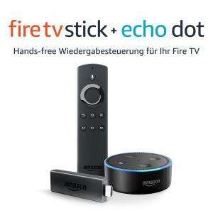 Amazon Fire TV Stick + Amazon Echo Dot für 59,98€ [Amazon Prime]