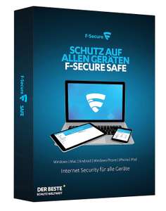 F‑Secure SAFE - 1 Jahr- 5 Geräte Kostenlos (UK-IP nötig)