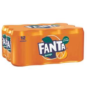 [Grenzgänger FR] Fanta Orange 12 33cl-Dosen für 3,33 € (pfandfrei) bei Carrefour Market (0,28 € pro Dose)