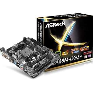 ASRock FM2A68M-DG3+ AMD A68H So.FM2+ Dual Channel DDR3 mATX Retail