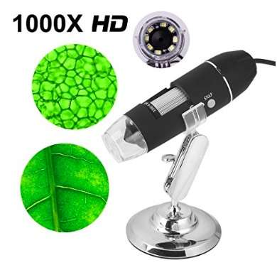Kranich digitales USB Mikroskop mit 1000x Vergrößerung