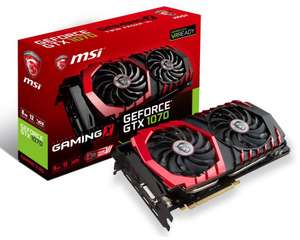 MSI GeForce GTX 1070 Gaming X 8G -13%