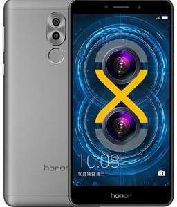 [saturn] Honor 6X - 5,5" Full HD Dual-SIM Smartphone (IPS/LTPS, Kirin 655 Octacore, 3GB RAM, 32GB eMMC, 12/8MP, 3340mAh, Quick Charge, Android 7) in grau oder gold