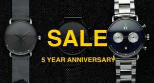 25% bei MVMT 5 Years Sale für Frauen und Männer Uhren + Sonnenbrillen