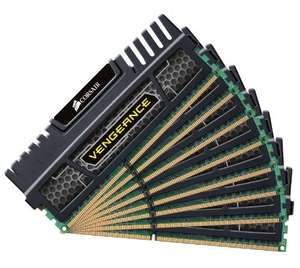 [AMAZON] 64GB DDR3 Corsair Vengeance (8x8GB) 1600 MHz CL9  CMZ64GX3M8A