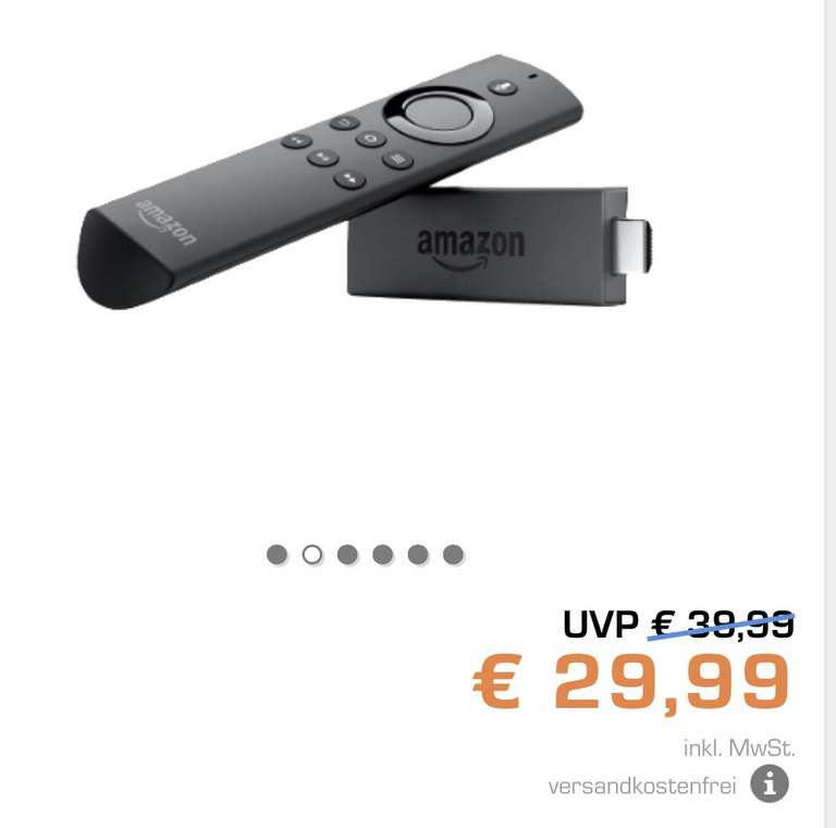 Fire TV Stick für 29,99€ und Fire TV 4K für 59,99€ bei Saturn & MediaMarkt online sowie im Markt