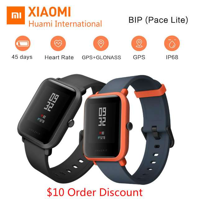 Xiaomi Huami Amazfit BIP Smartwatch (International Version) für 44.32€ inkl. Versand [Aliexpress]