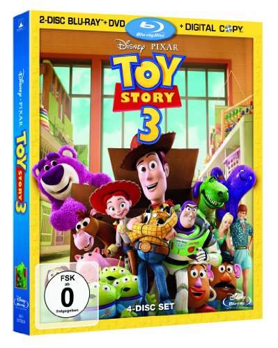 [Amazon Prime] Toy Story 3 (2-Disc Blu-ray + DVD + Digital Copy)