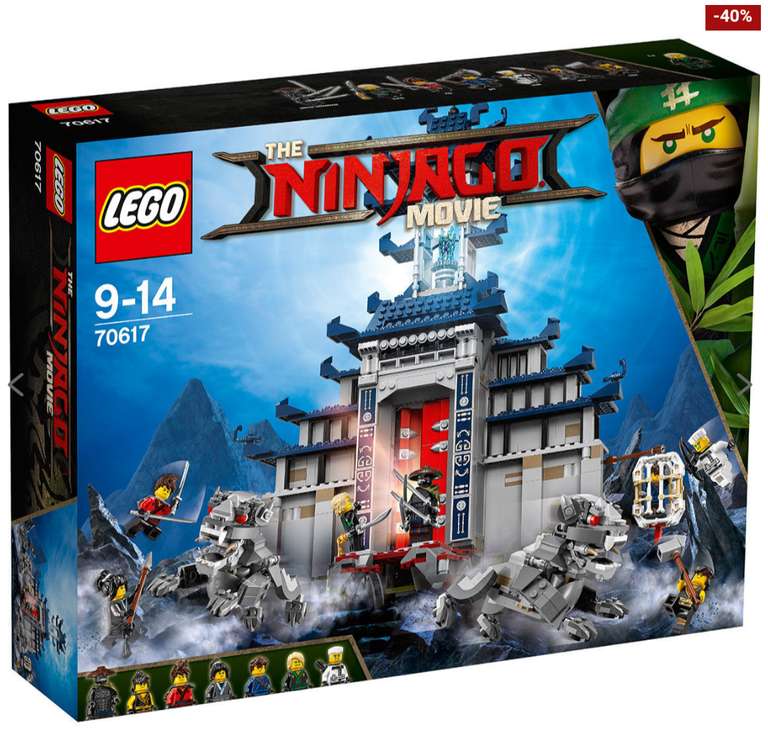 Lego Ninjago 70617 Ultimativ ultimatives Tempel-Versteck [Karstadt]