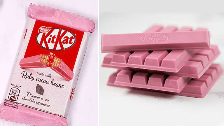 3x Kitkat Ruby bei Kaufland - have a pink break
